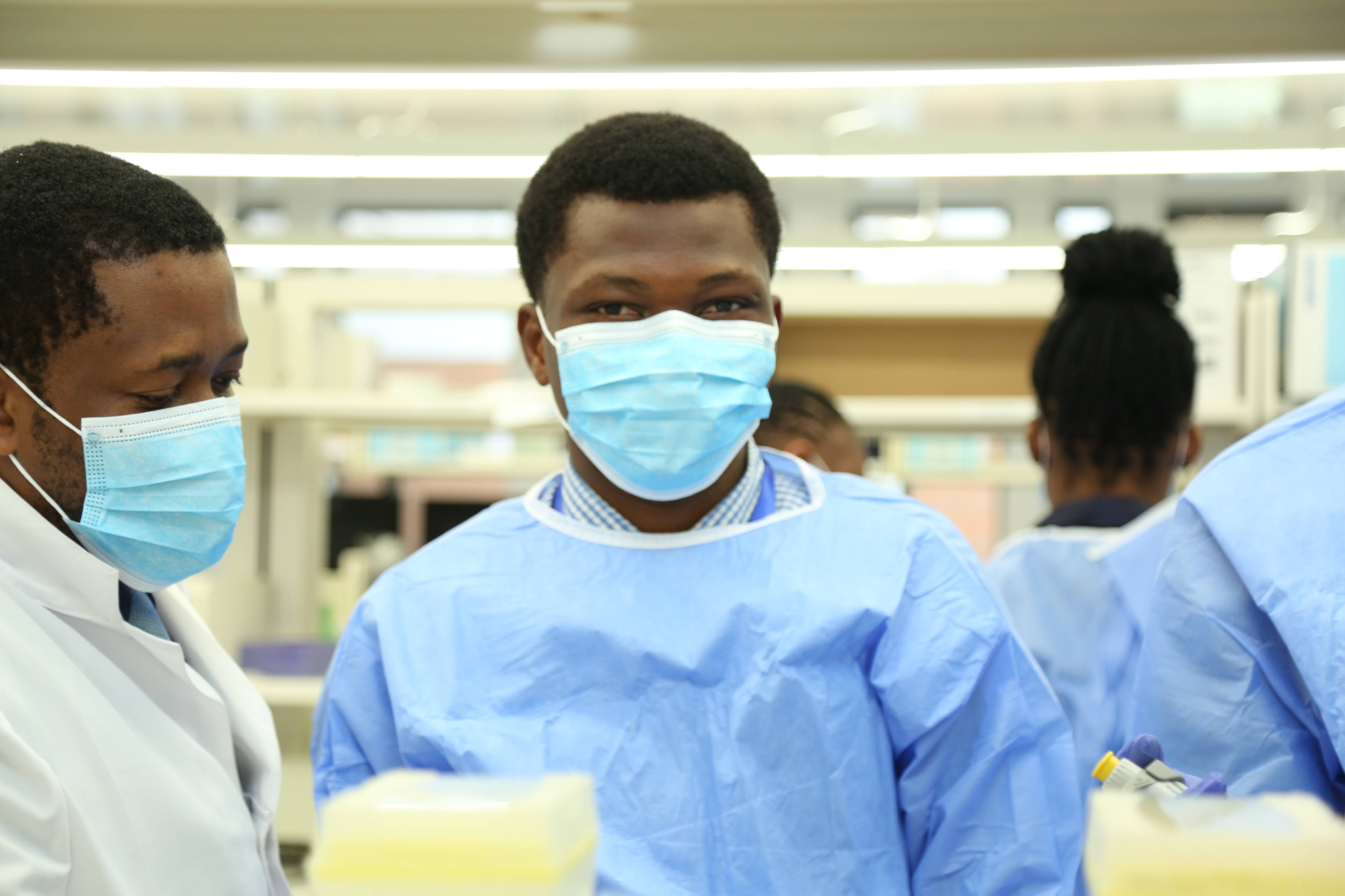 Participants in laboratory session
